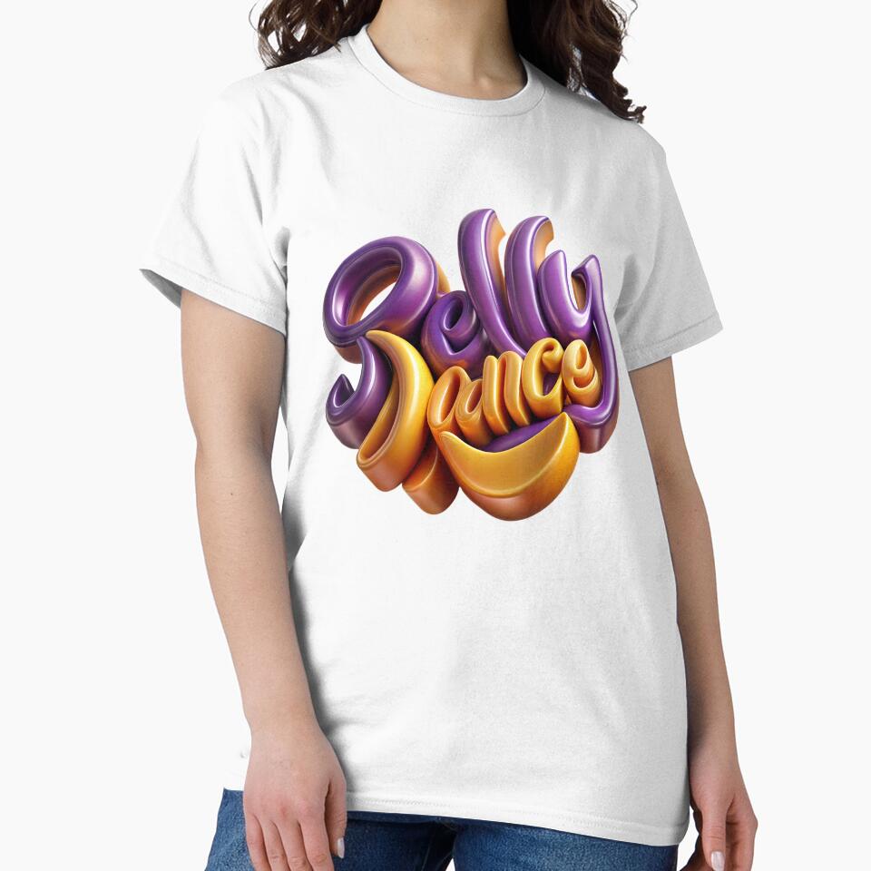 Belly dance text logo by Creative88Art