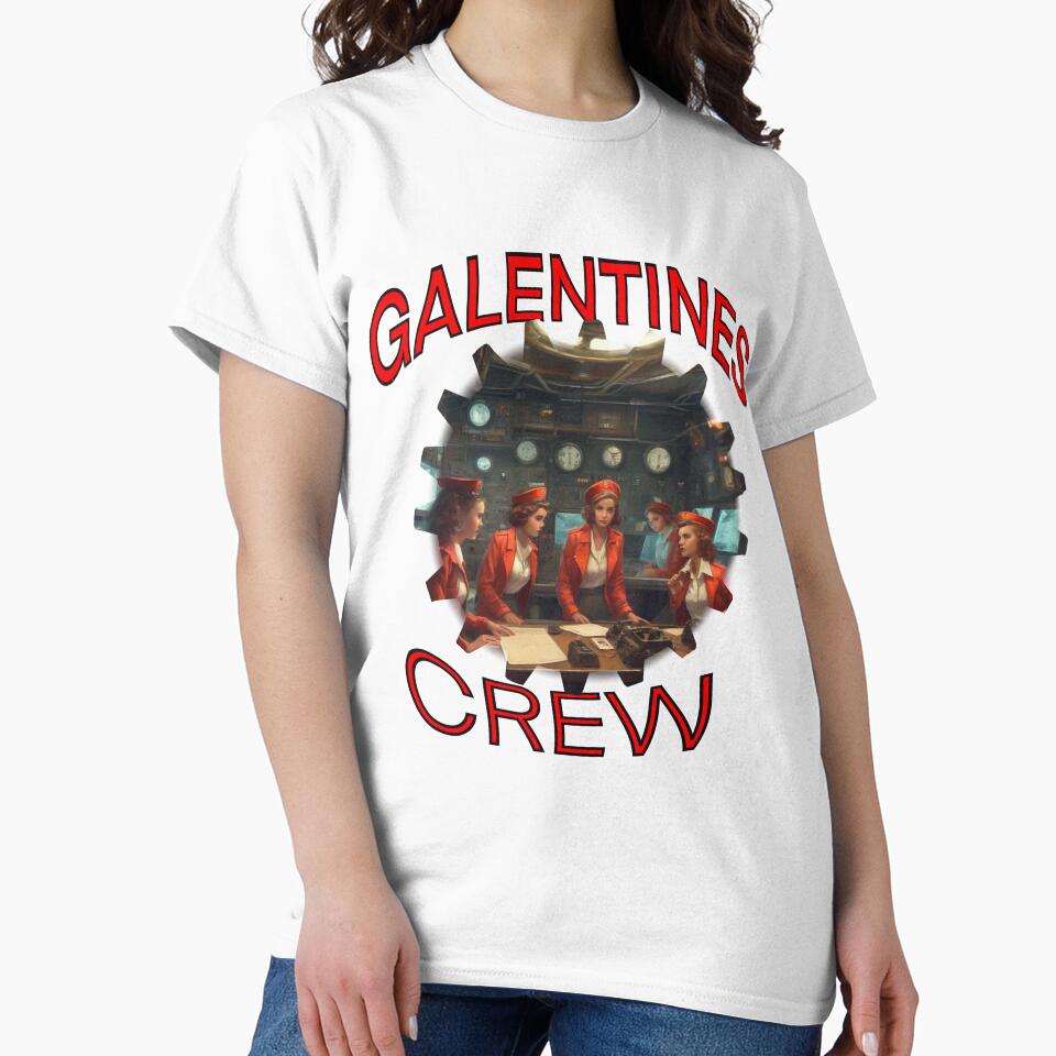 Very Cool American Girls Galentines crew on submarine on Galentines day and Galentines party, gift idea for Galentines day by sailorsam1805