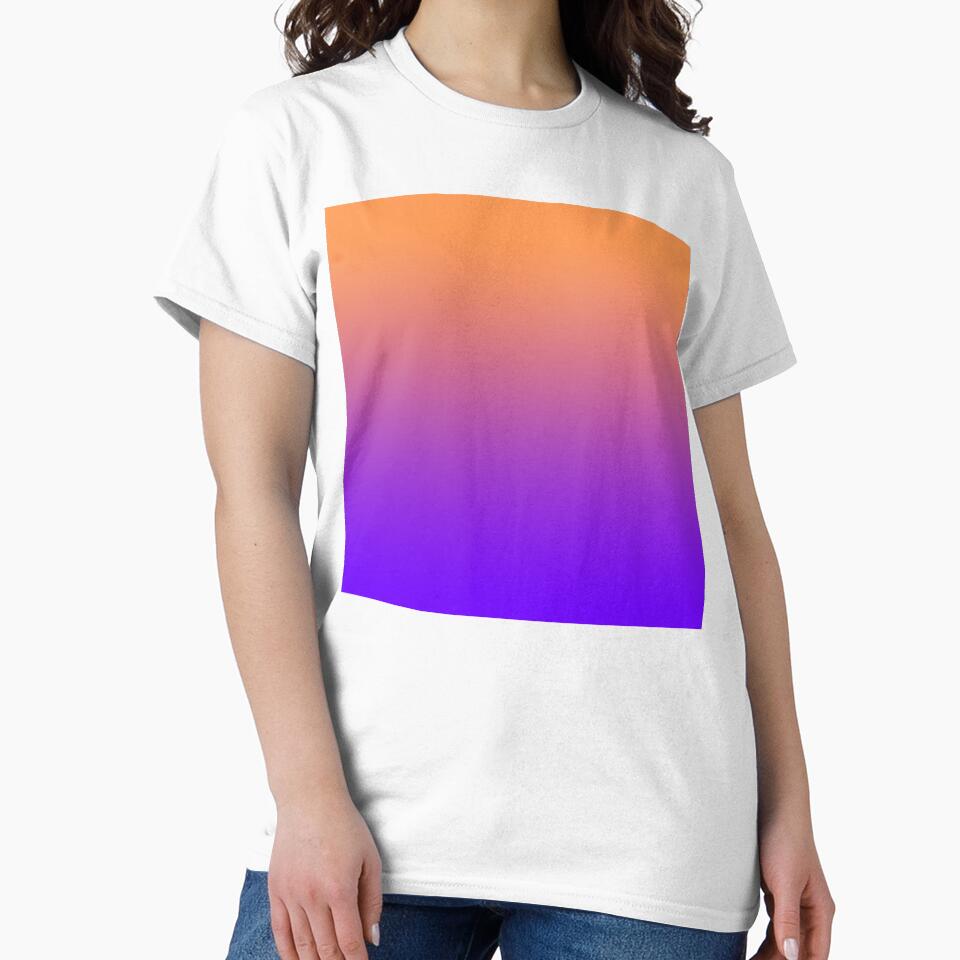 Purple, Pink & Warm Peach Sunset Hues Gradient by Kodexstore
