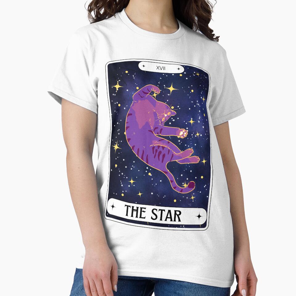 Tarot Card Cheshire Cat The Star by BettySpicer