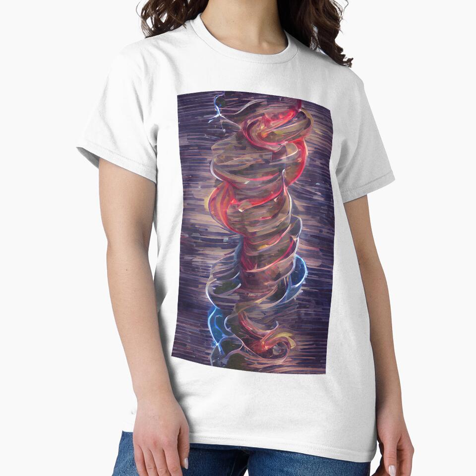 Colorful Abstract Art Named CYCLONE HELIX by headstock