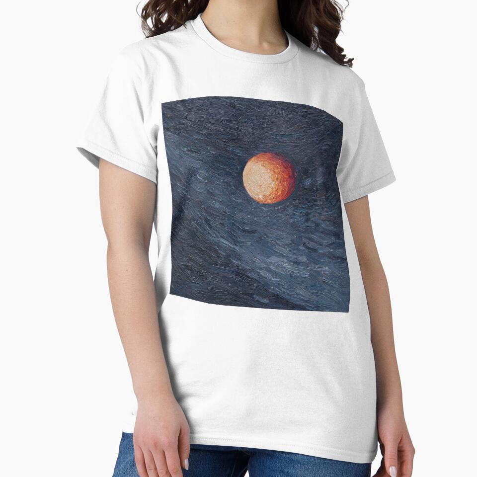 Planet Mercury | Post-impressionist painting style by ComicsFactory
