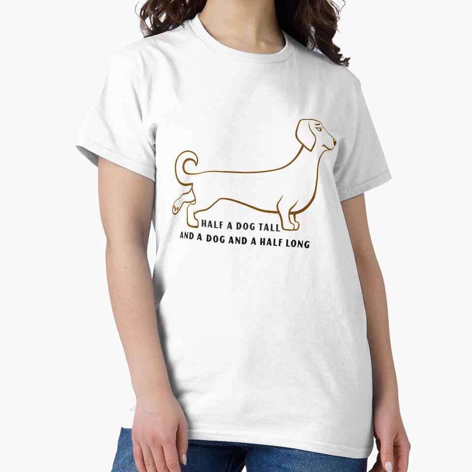 Half a dog tall and a dog and a half long. What am I? by PaperDreamPod