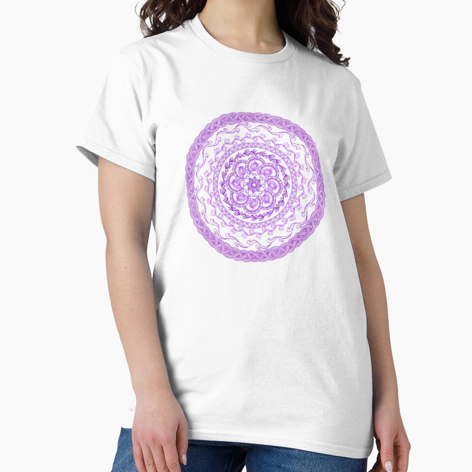 Mandala 09 Purple by MiakadoArts