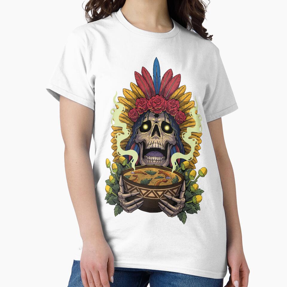 Amazonic Indigenous Skull by Ilustramagno