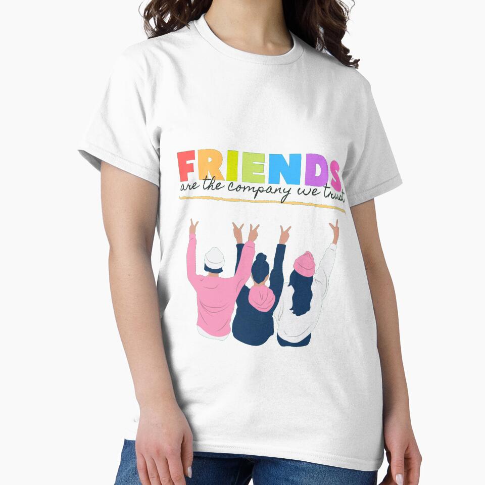 Colorful Text Friendship Typography by Kindabeautiful
