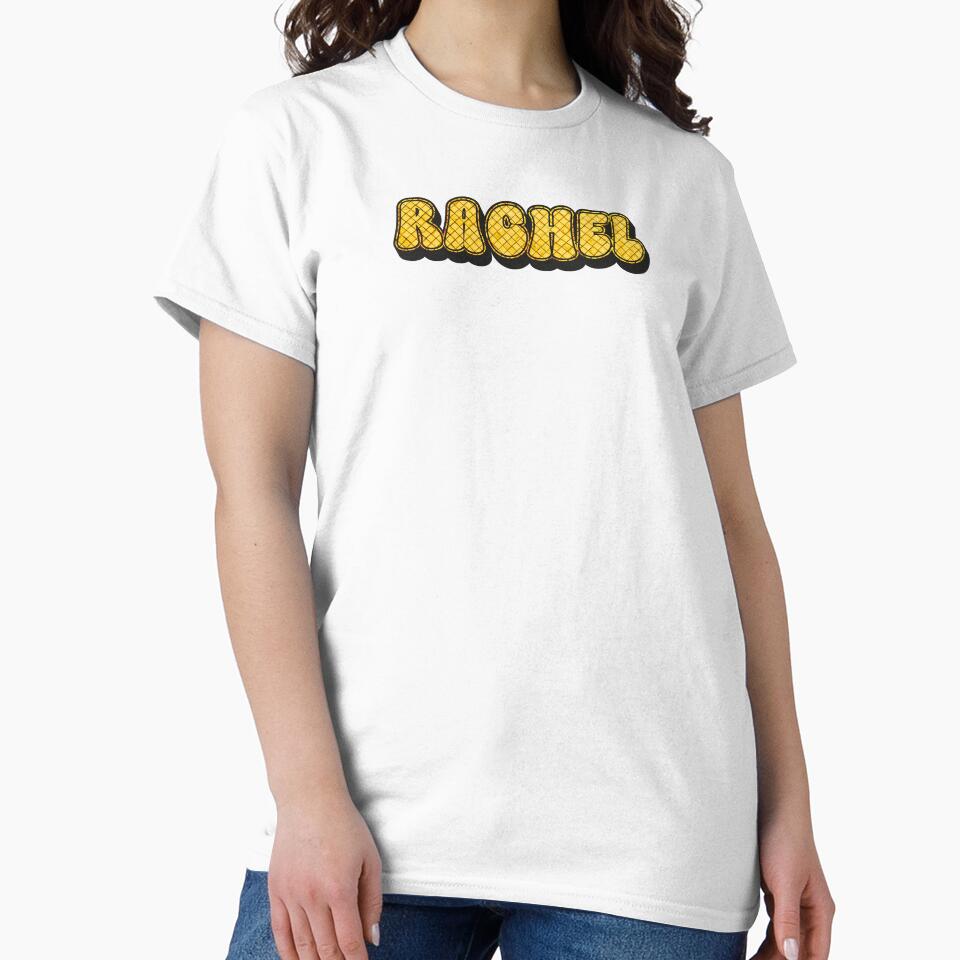 Rachel Personalized Cool Custom Name - Funny Design for Women and Girls by Watsonarts