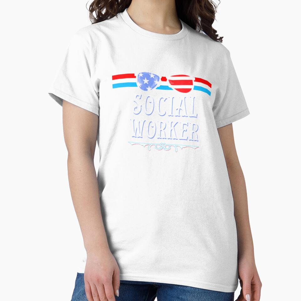 Social Worker USA Retro Vintage by mrgyejohm31