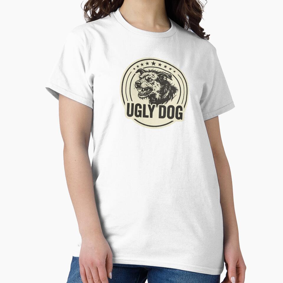 Ugly Dog - Shirt with logo by UglyDogCo