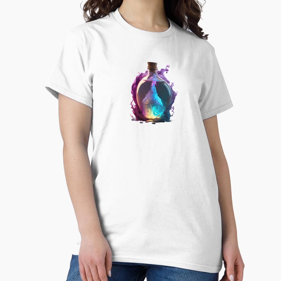Purple Magic Potion Bottle by FiveIntentions