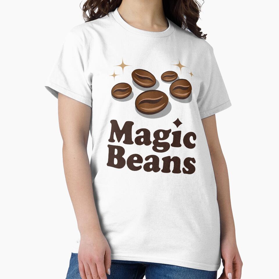 Magic Beans Coffee Lover Design by nowcallmeval