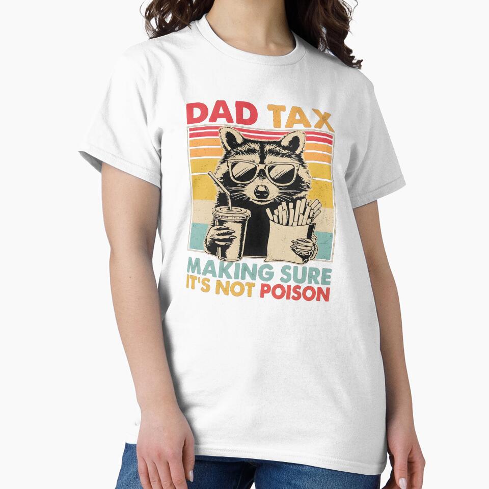 Dad Tax Racoon by fresh-sole-co