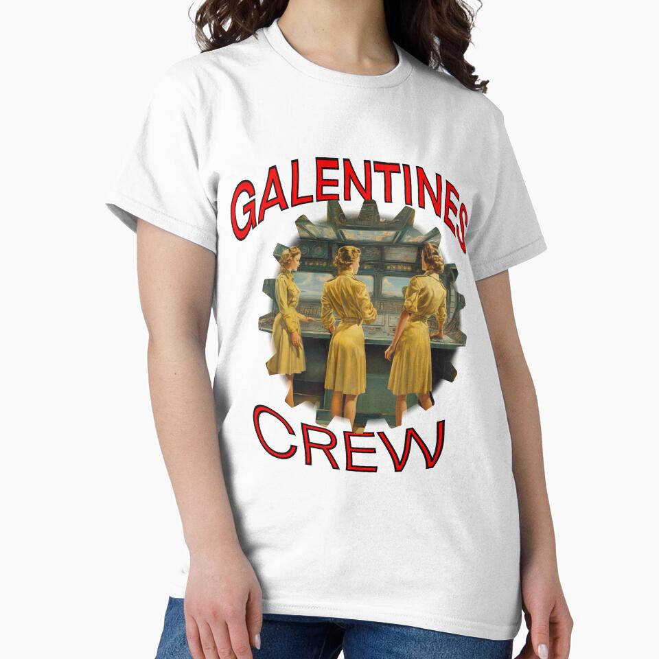 Girls Galentines crew on submarine on Galentines day and Galentines party, gift idea for Galentines day by sailorsam1805