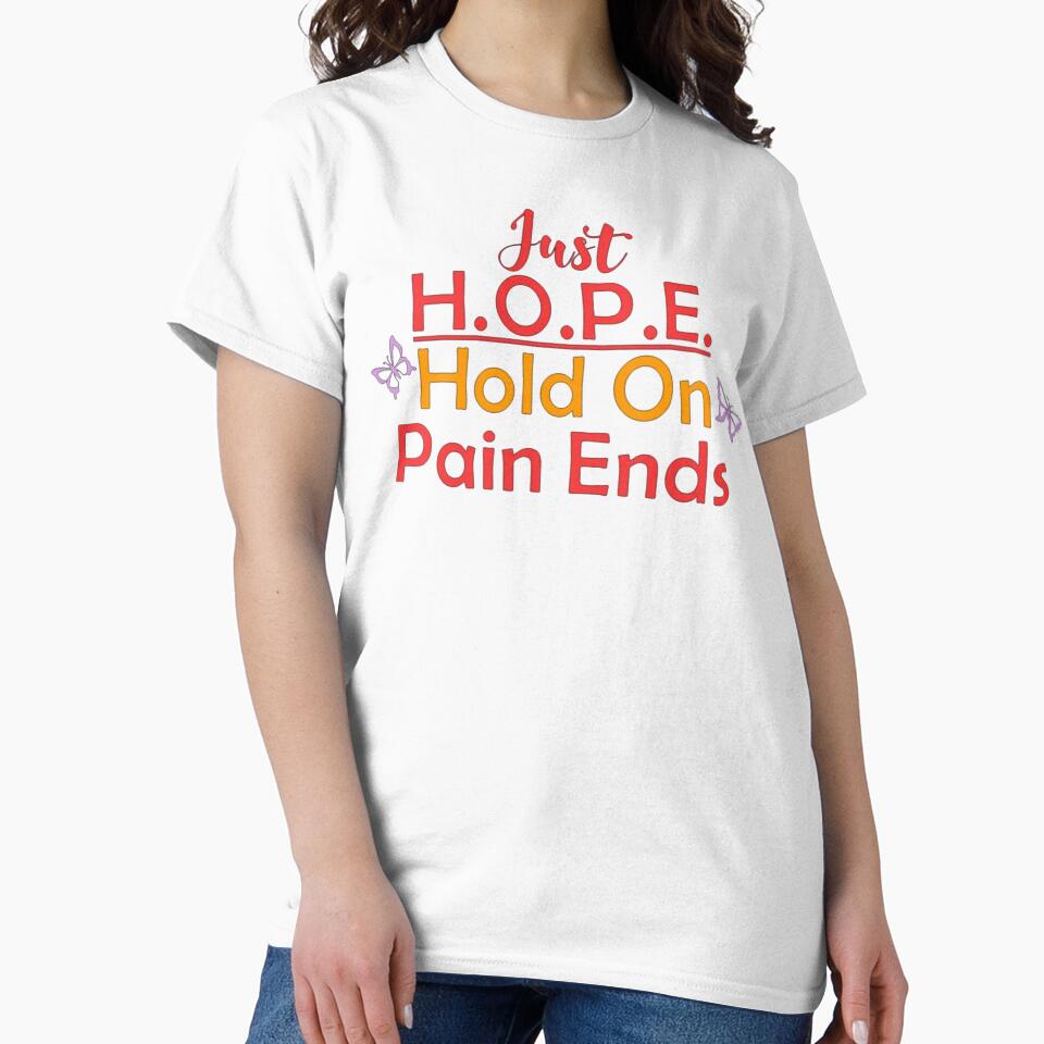 HOPE hold on pain ends by PaperDreamPod