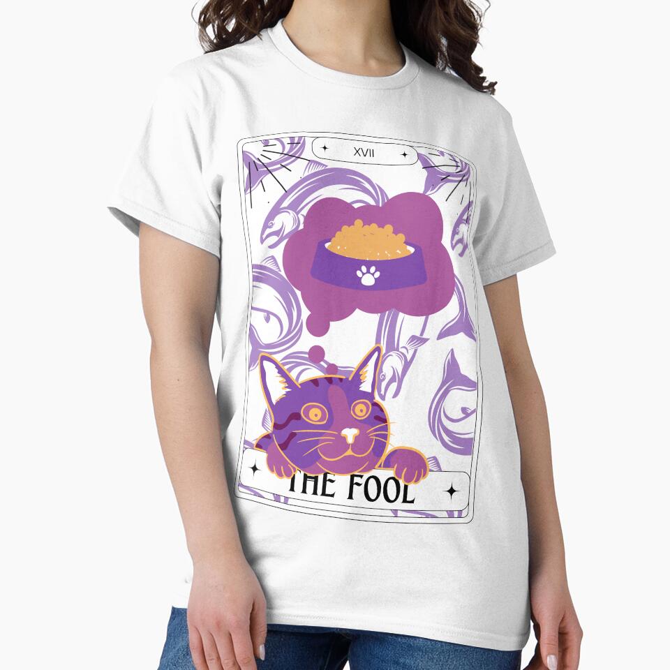 Tarot Card Cheshire Cat The Fool by BettySpicer