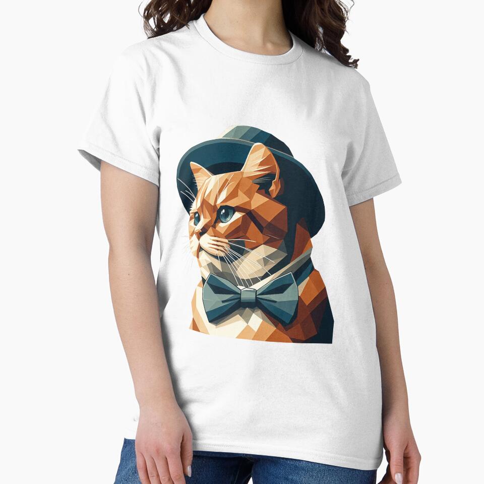 Cute geometric colorful cats 4 by slamnoah