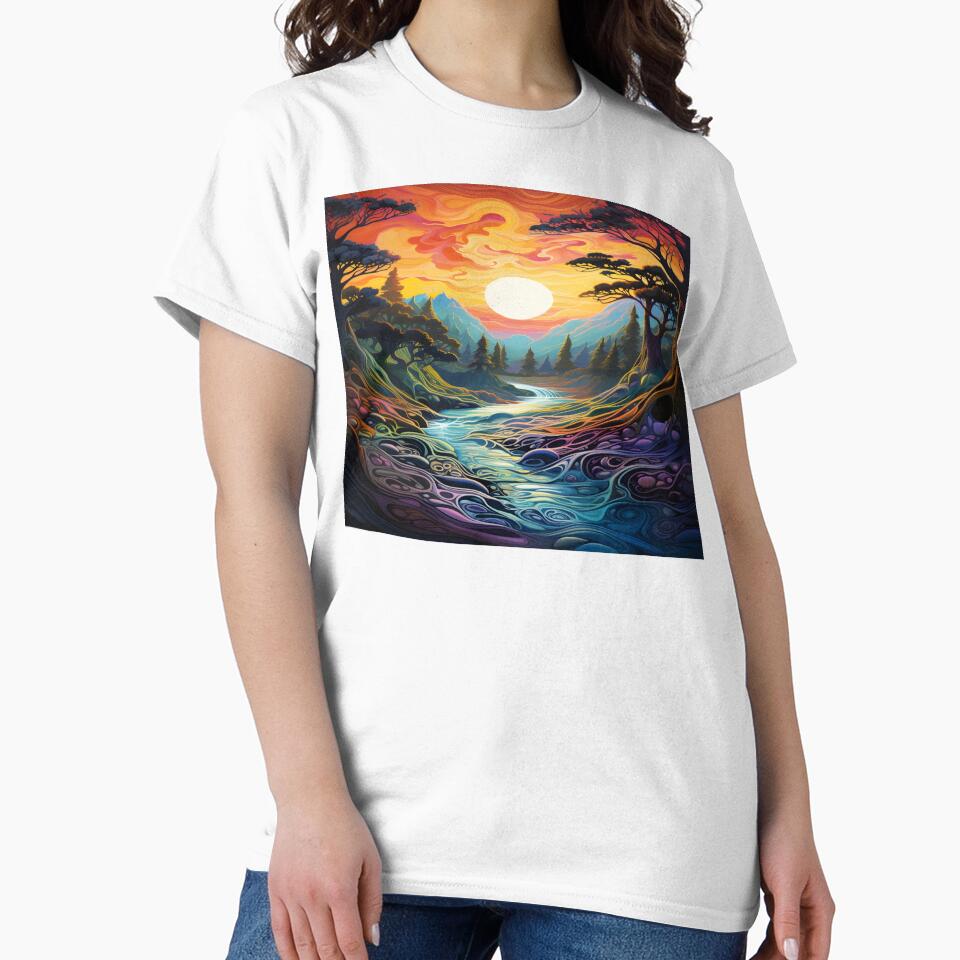 Colorful Landscape by ArtbyAiGallery
