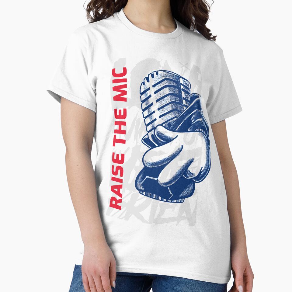 Hand Drawn Microphone - Raise the Mic by HTS