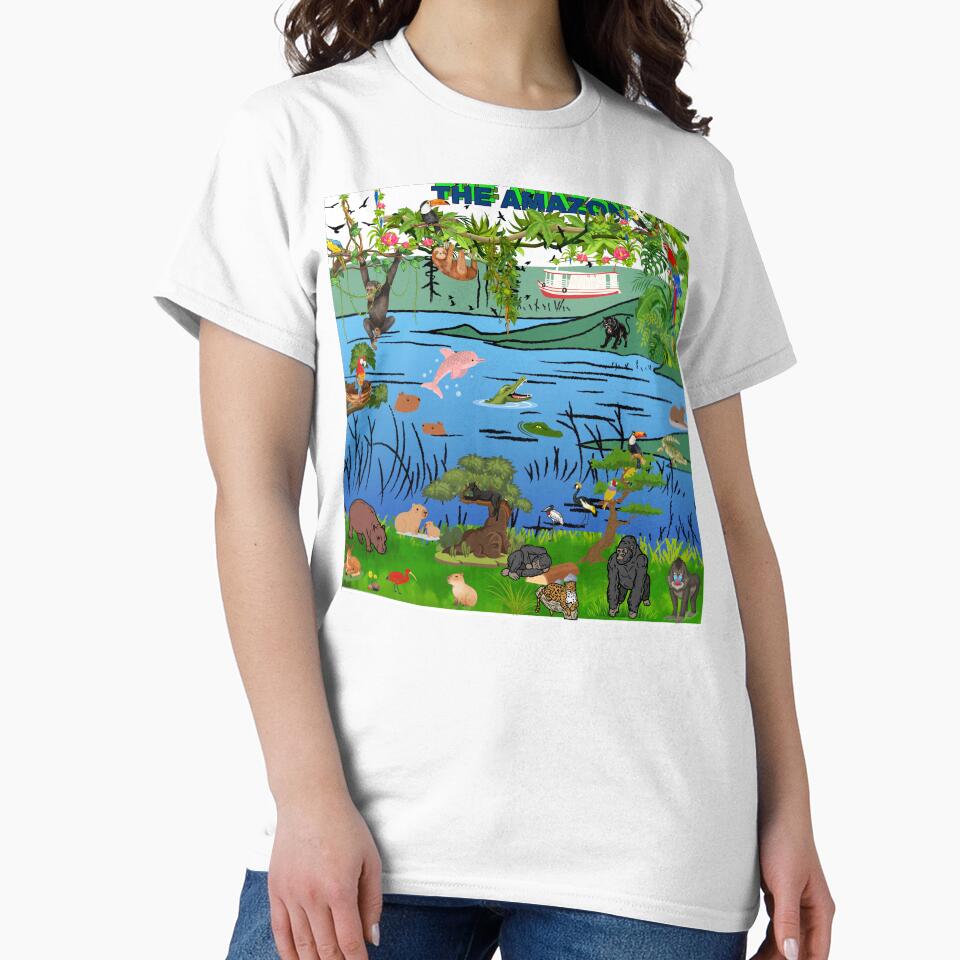 The Amazon – Colorful Jungle Wildlife by riley k