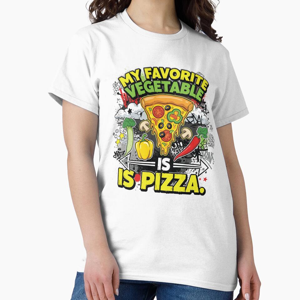 My Favorite Vegetable is Pizza by Suzthewall