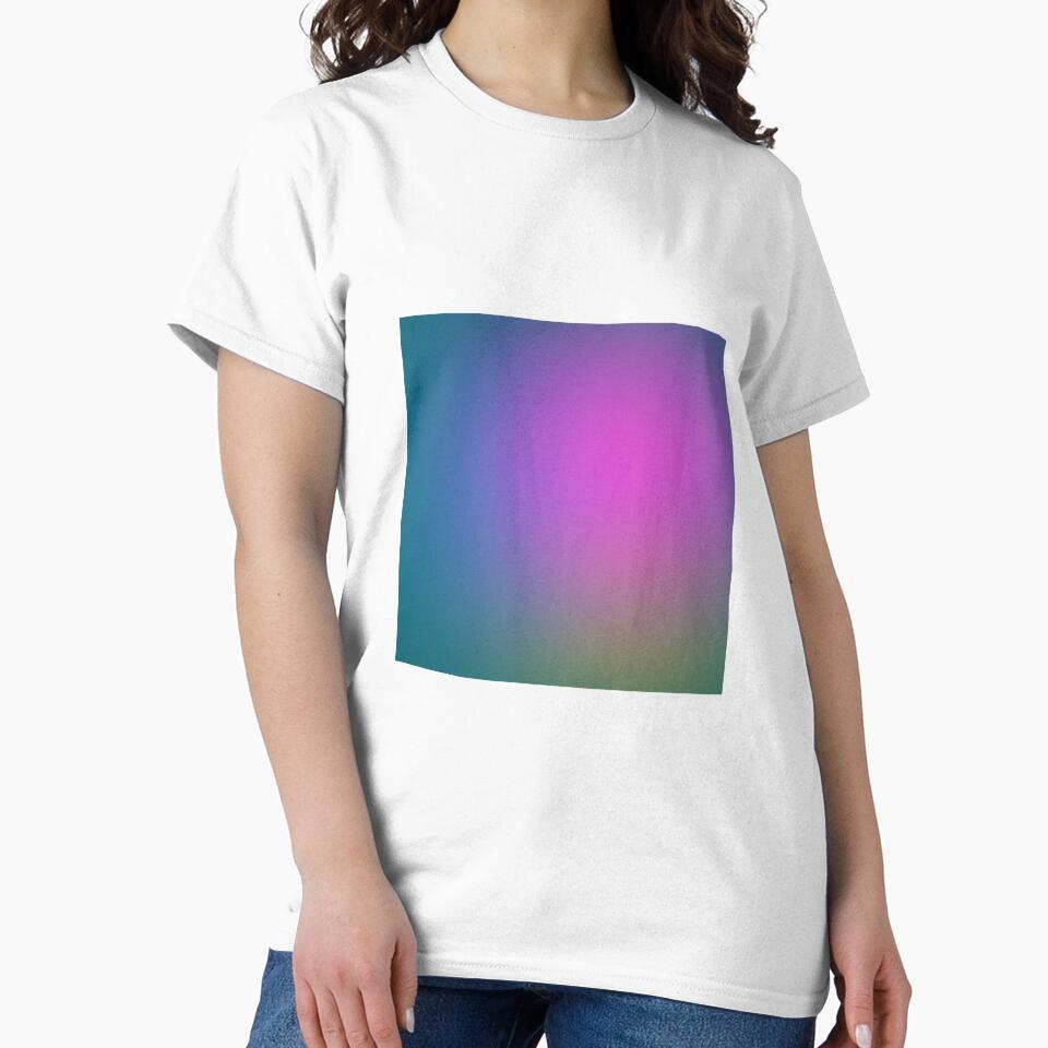 Gradient Dark Blue Pink Sticker Magnet Print Card Design by Saritas Boutique Shop