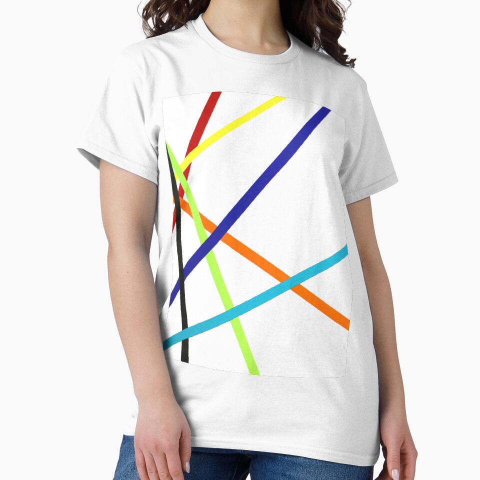 Colorful Line Design | Geometric Pattern by Kitslam Art