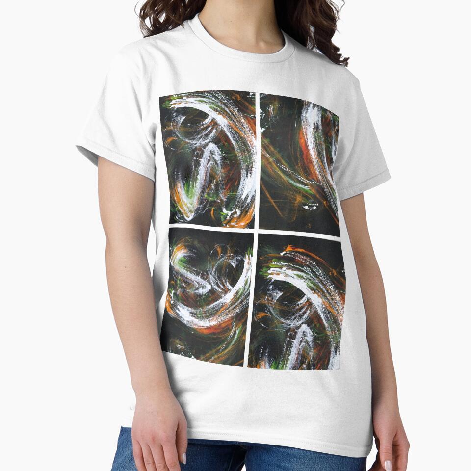 Colorful Abstract Space Pattern by Kitslam Art