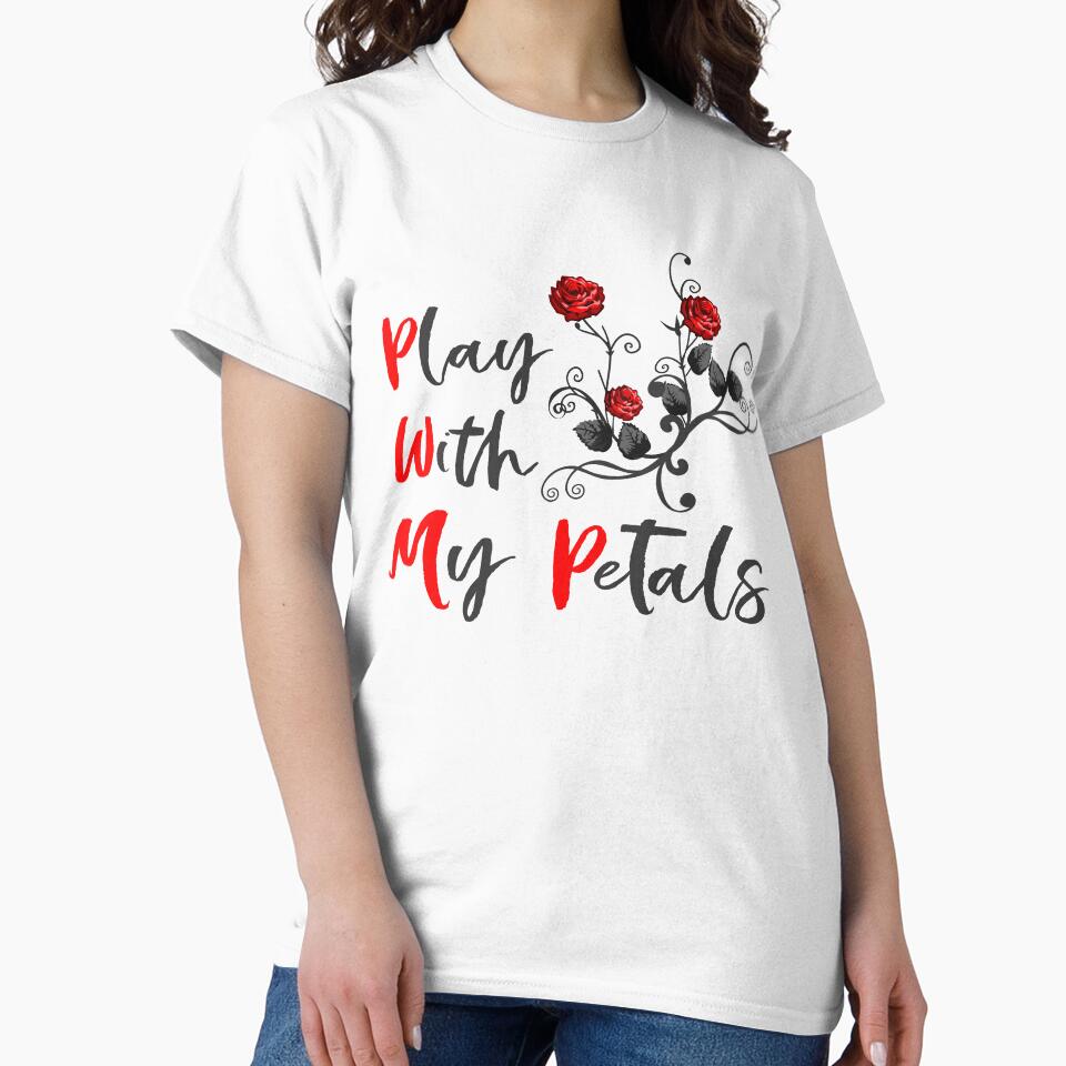 Valentines Gift For Gardner Or Flower Lover Funny Petals Joke by Leopardman25