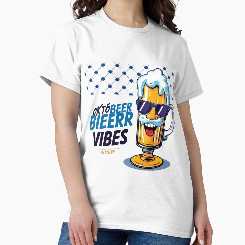 Oktobeer Vibes T-Shirt by Faridoshka