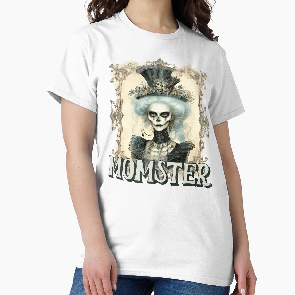 Mom Halloween Gift Momster by Alterock Designs