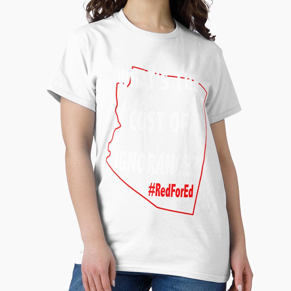RedForEd What's The Cost Of Ignorance - Dark by jp-trading