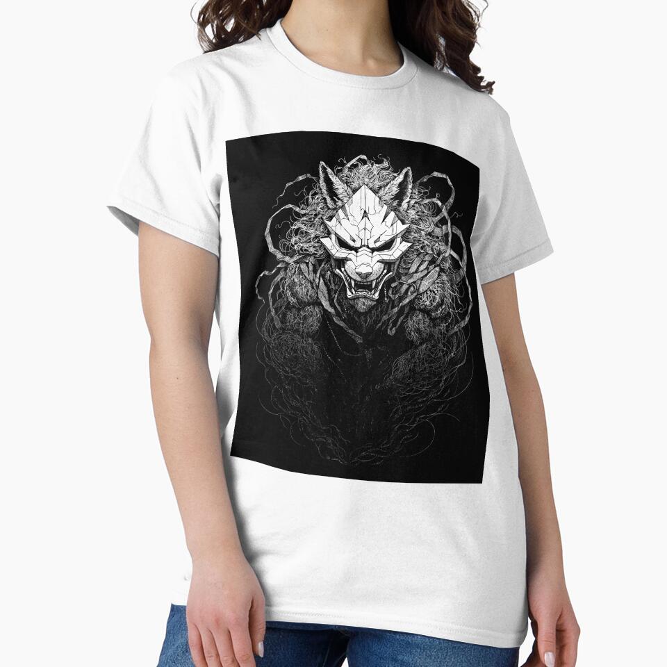 RALEOX Cyberpunk Masked Oni Cyber Fox Luxury Streetwear by RALEOX