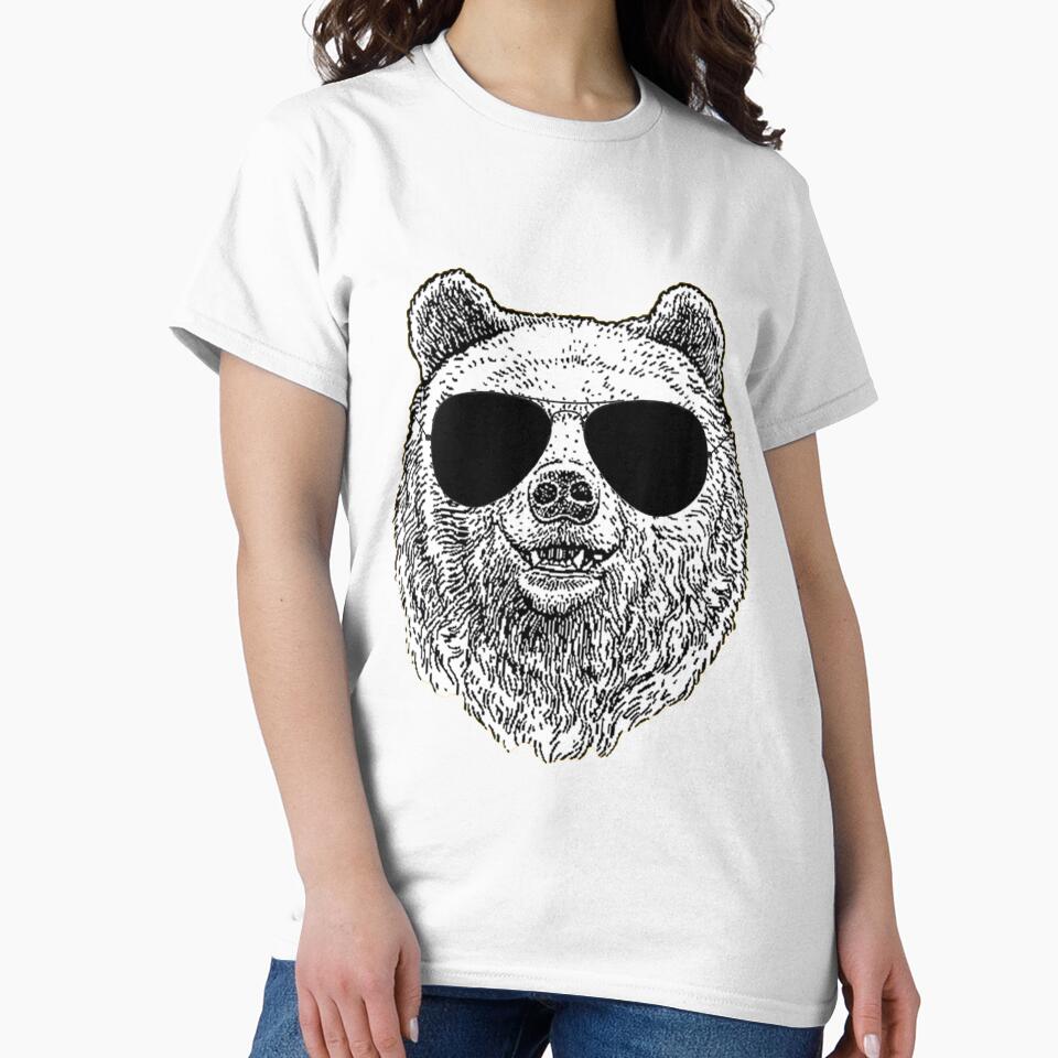 Funny Cool BEAR Sunglasses by CreativeTigers
