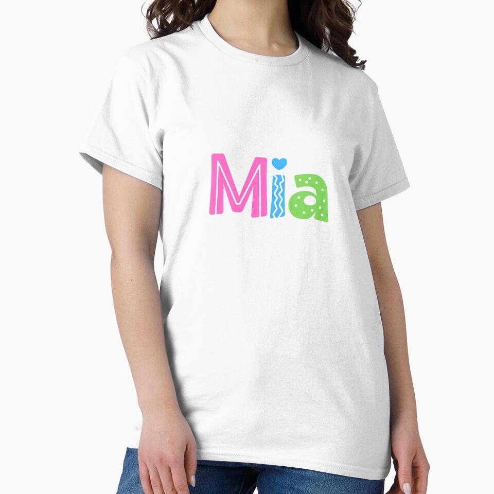 Mia Personalized Name Mia by Meaningfully