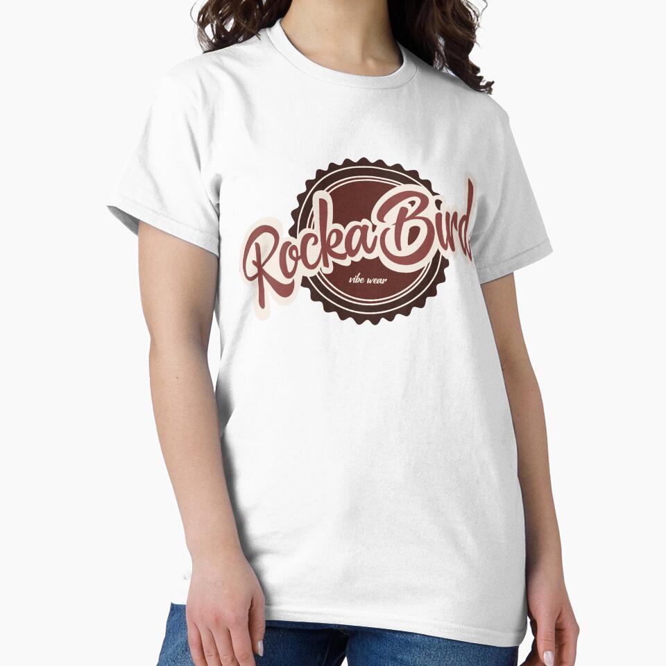 RockaBird Official Logo, Vintage Vibe Wear Brand Identity by Rockabird75