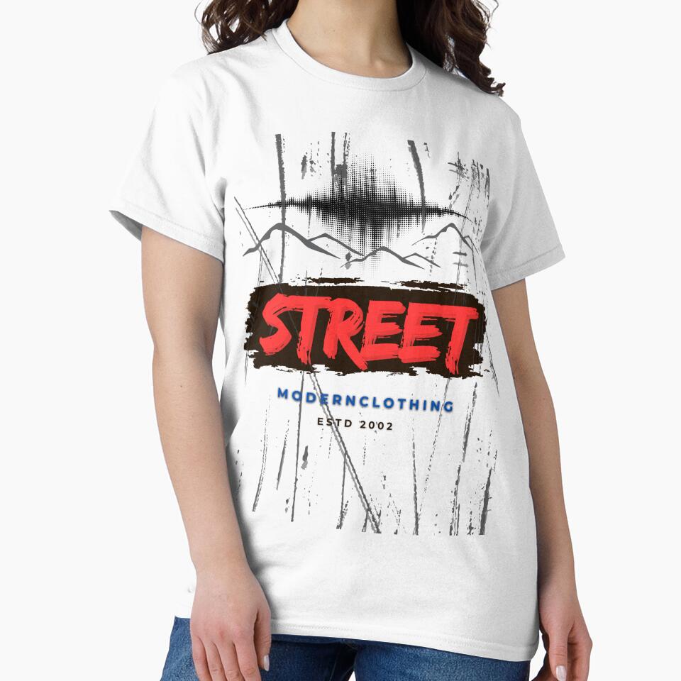 Street Modern Clothing™ Est. 2002 | Professional Urban Soundwave Tees by Pixel Craft Print