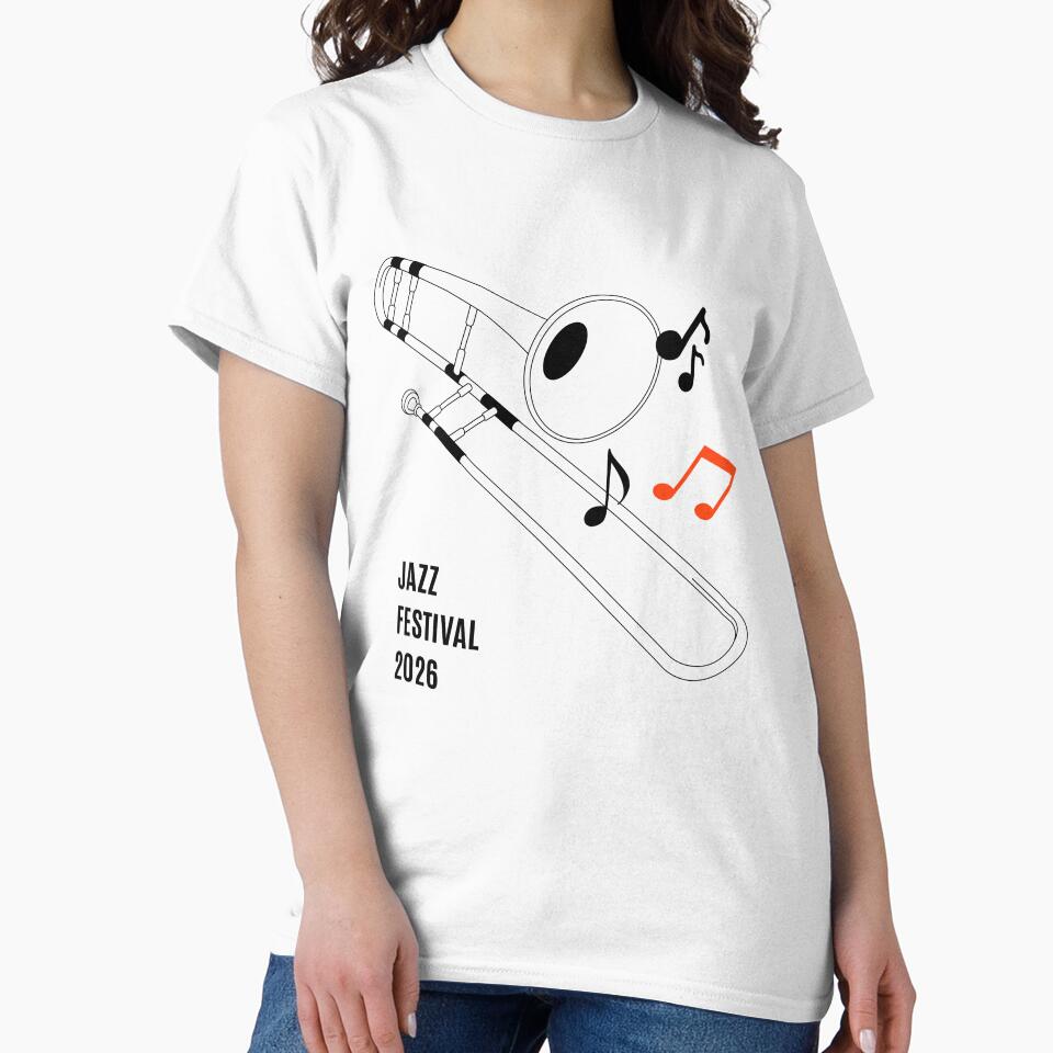Minimal Jazz Festival T-Shirt | Modern Music Graphic Tee by SoSpecialStore