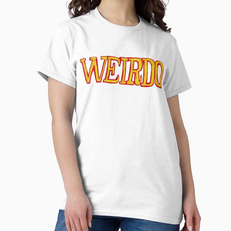 Weirdo-Red and Yellow Text by KXDYart