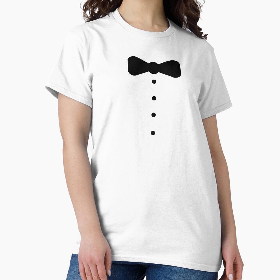 Copy of T-shirt with rounded Bow by Take Double