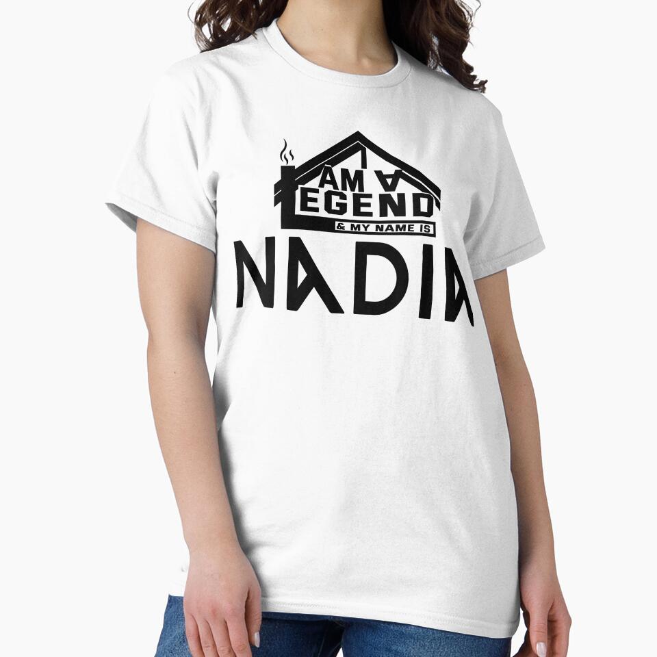 I Am a Legend: Custom Name Design for Nadia by koreatvtea