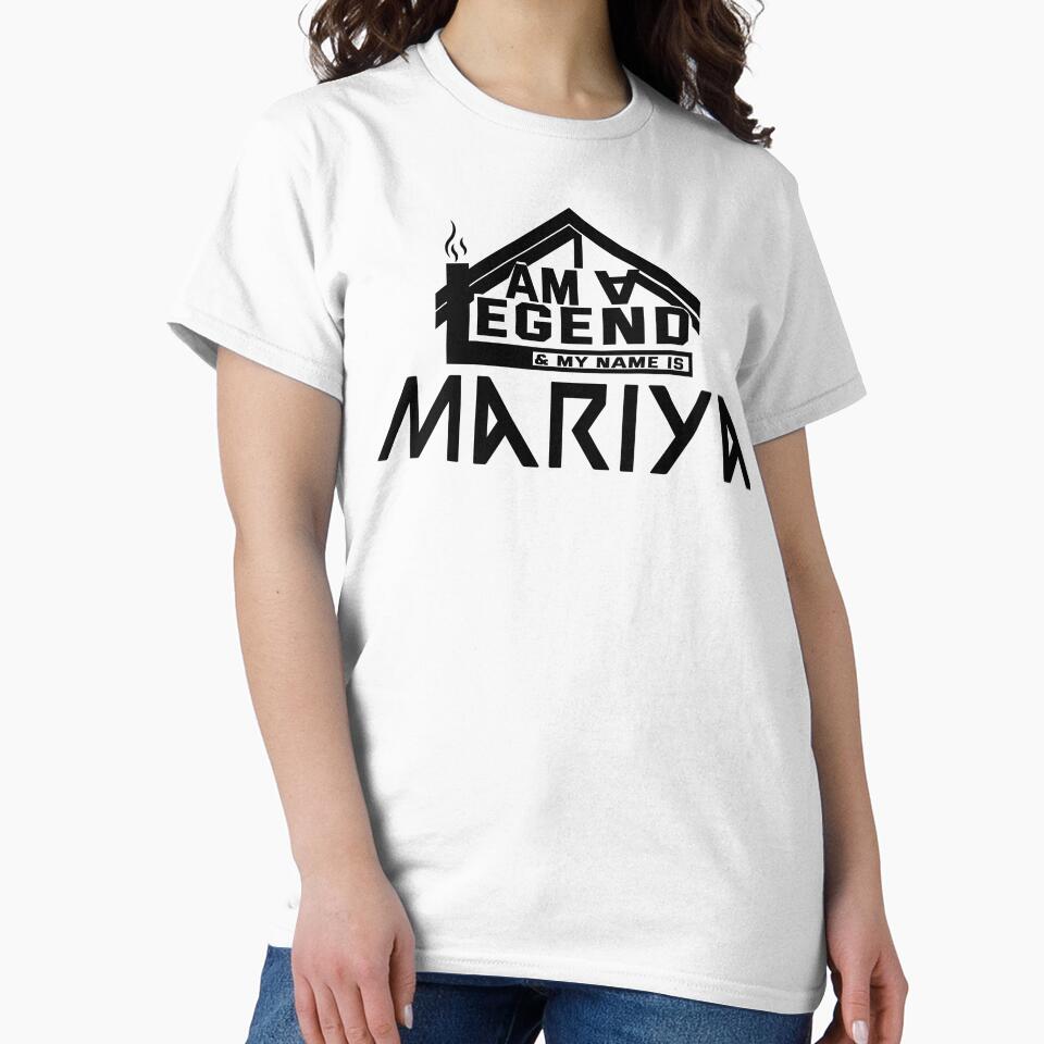 I Am a Legend: Custom Name Design for Mariya by koreatvtea