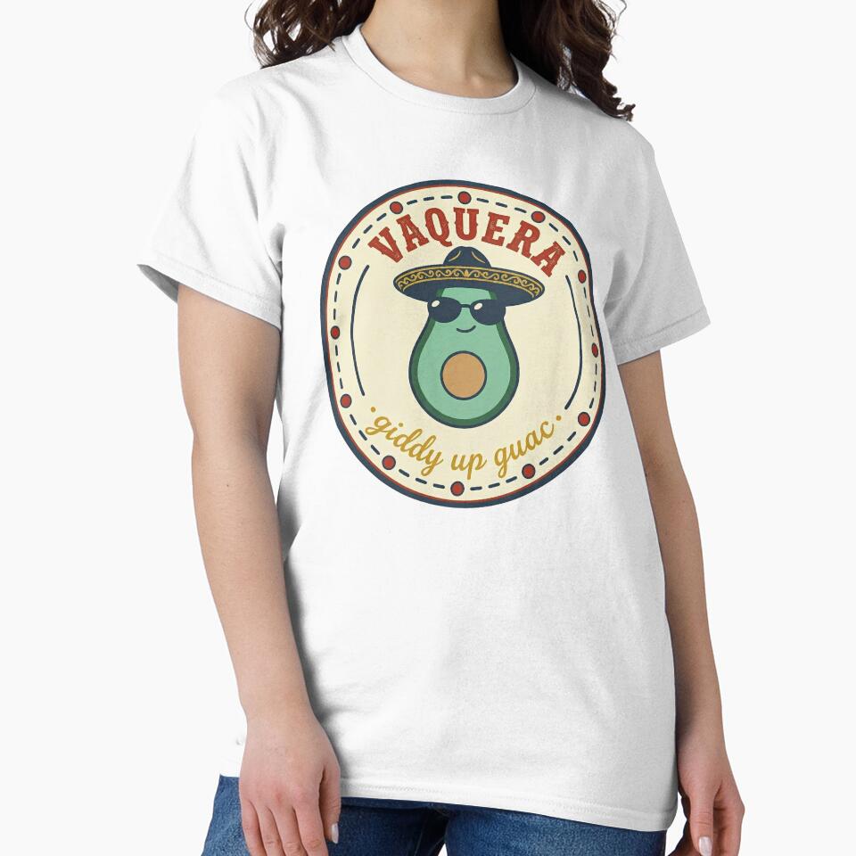 Cowboy Avocado – Vaquera Giddy Up Guac Badge by Gabmod14