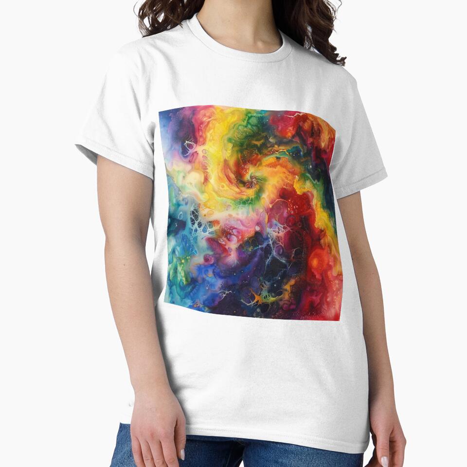 Spiral - Vibrantly Swirled Rainbow Tie-dye of Joyful Hues by Getter& Better