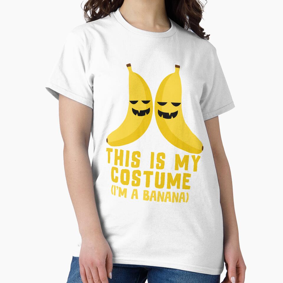 This Is My Costume I'm a Banana Halloween Funny by Bendthetrend