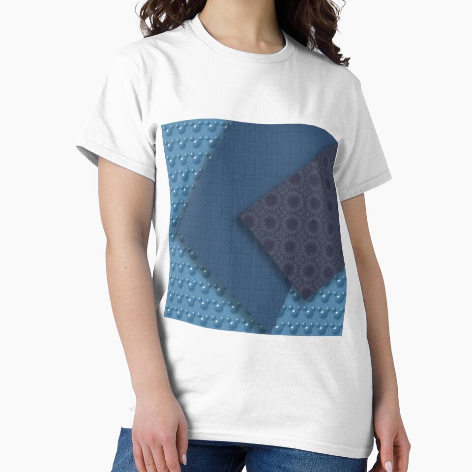 Beautiful textures in blue by AryAli