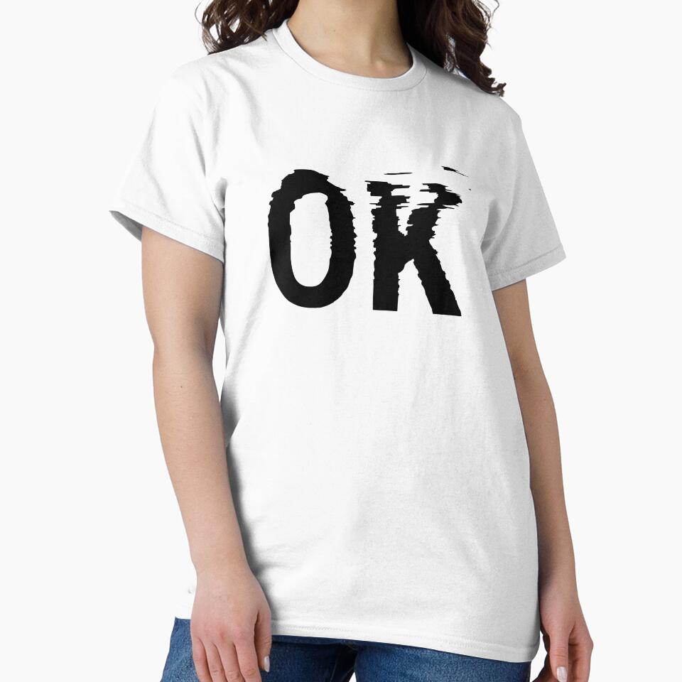 OK - black - front by Lateef Prints