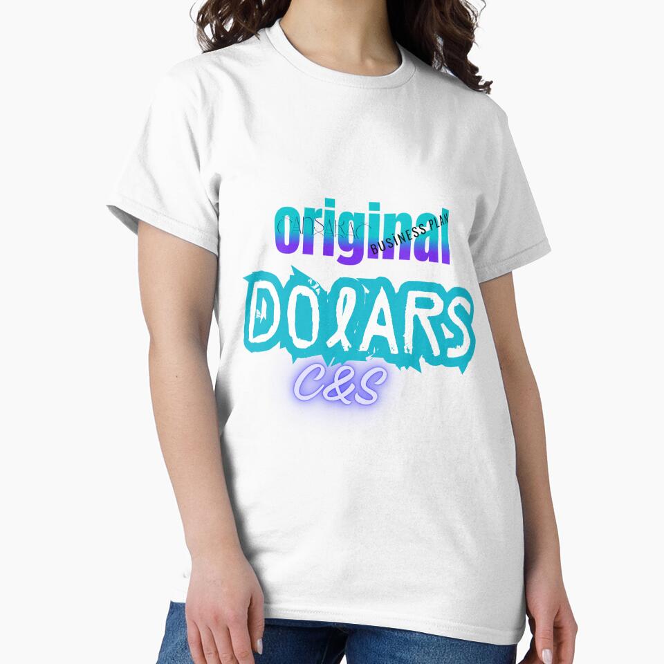 "C&S Business Logo T-Shirt – Minimal, Modern & Streetwear Brand Tee" by Fastdesignerr