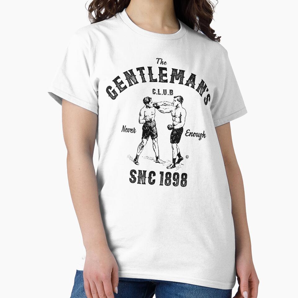VINTAGE BOXING THE GENTLEMANS CLUB, NEVER ENOUGH by SUBGIRL
