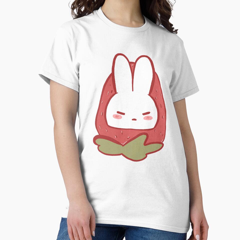 Strawberry Bunny by PlainMaddiShop