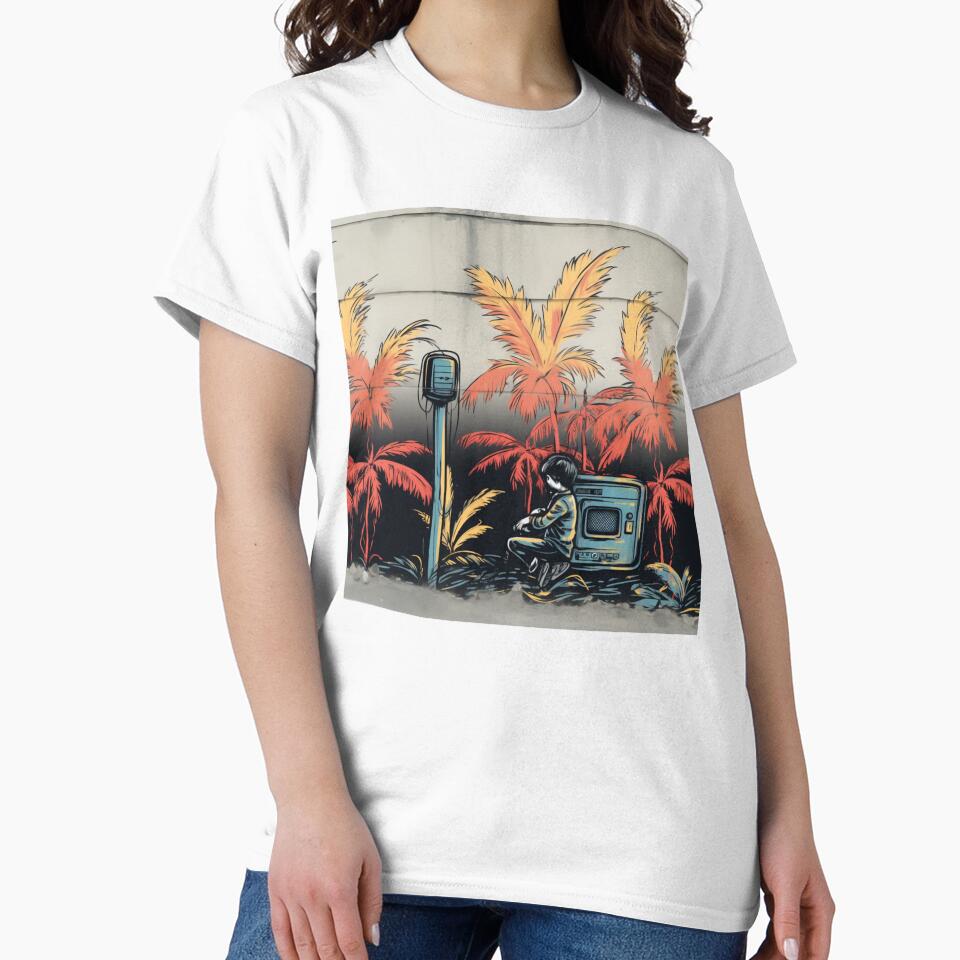Beach Grom // Banksy Inspo by BlurrdGrafix